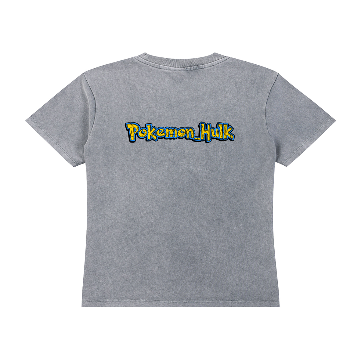 PHT Woman's Vintage Wash Drop Shoulder T-shirt Front B&W Logo