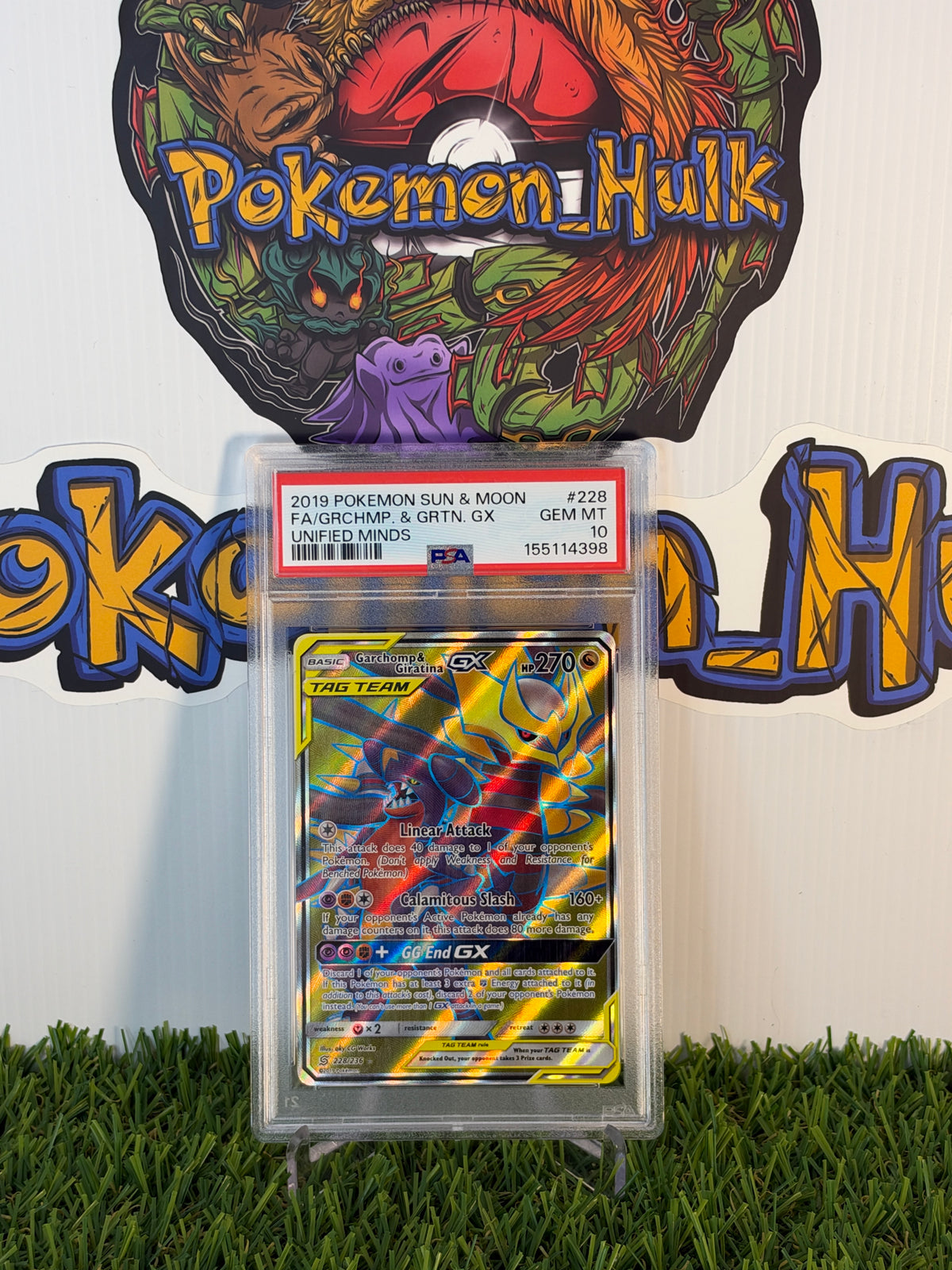 Garchomp & Giratina Tag Team #222 PSA 10