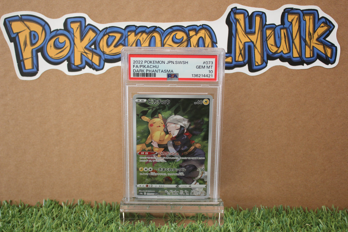 2022 Pikachu #073 Dark Phantasma PSA 10