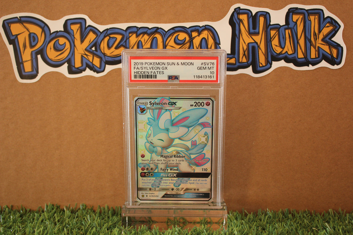 2019 Sylveon GX #SV76 Hidden Fates PSA 10