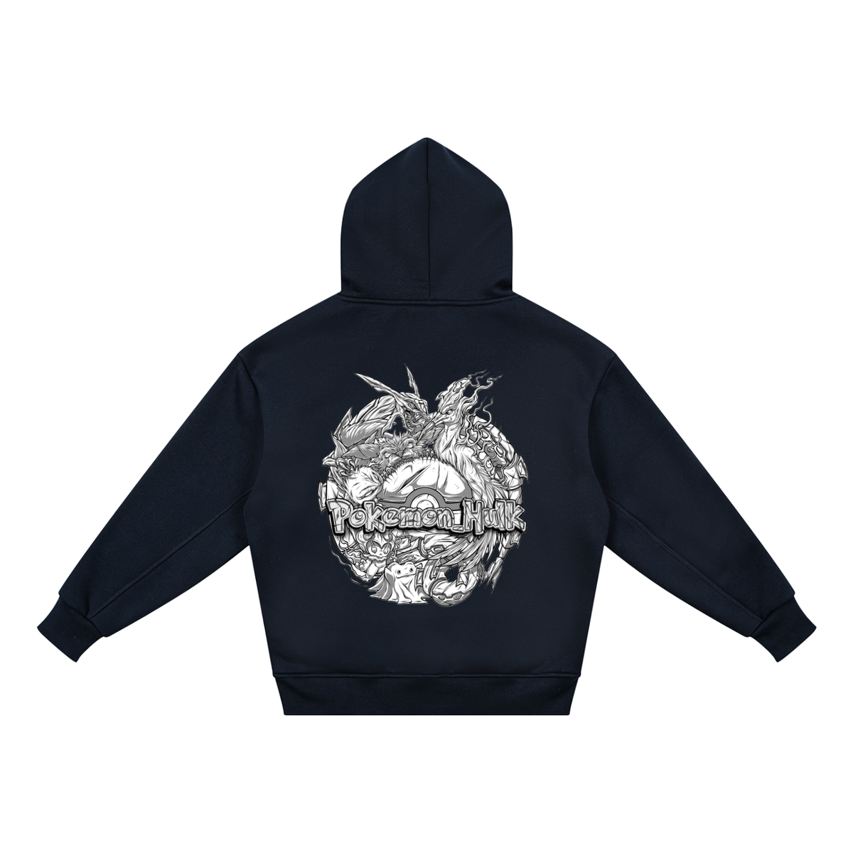 PHT Kids' Fleece Hoodie B&W Logo