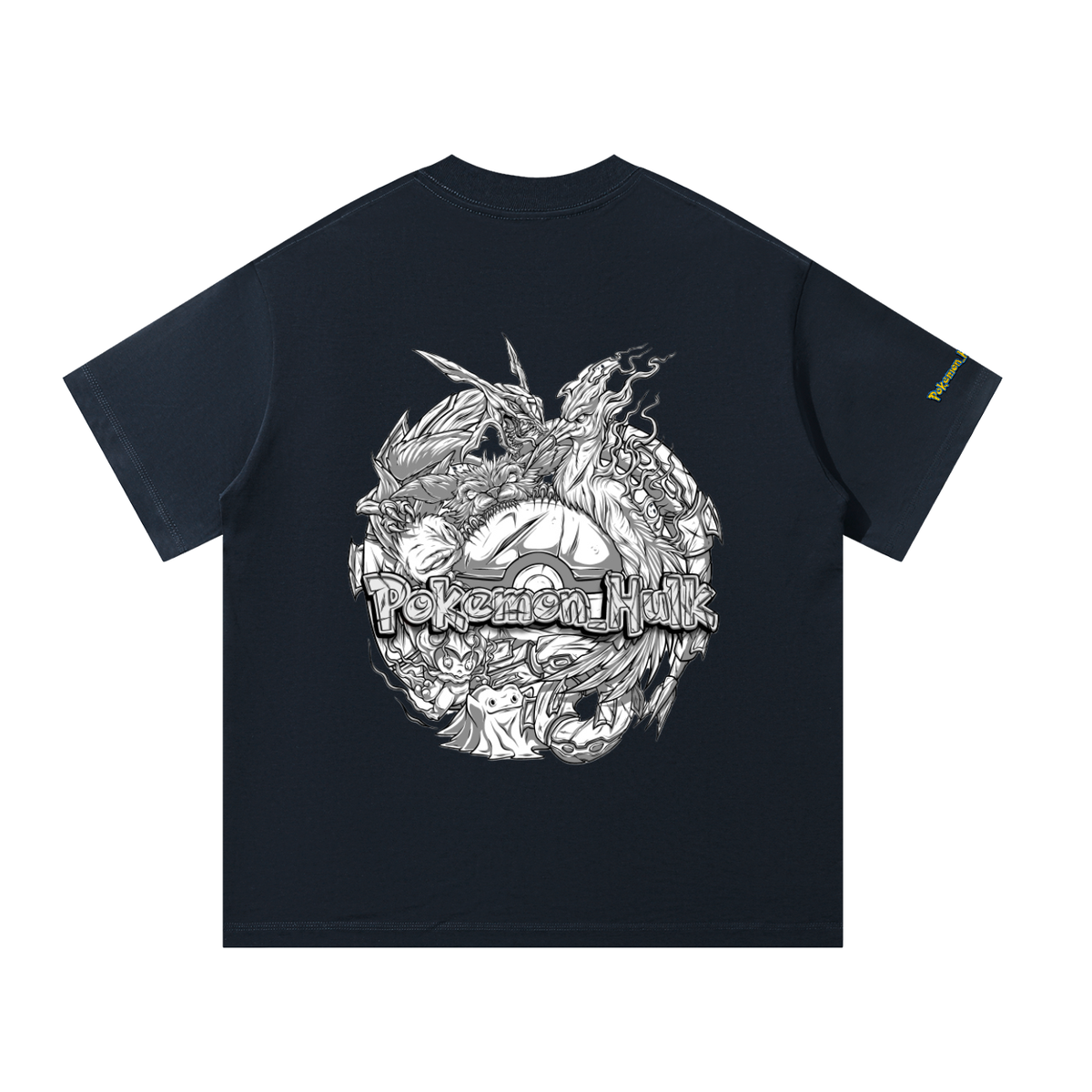 PHT Unisex Oversized T-Shirt B&W Logo