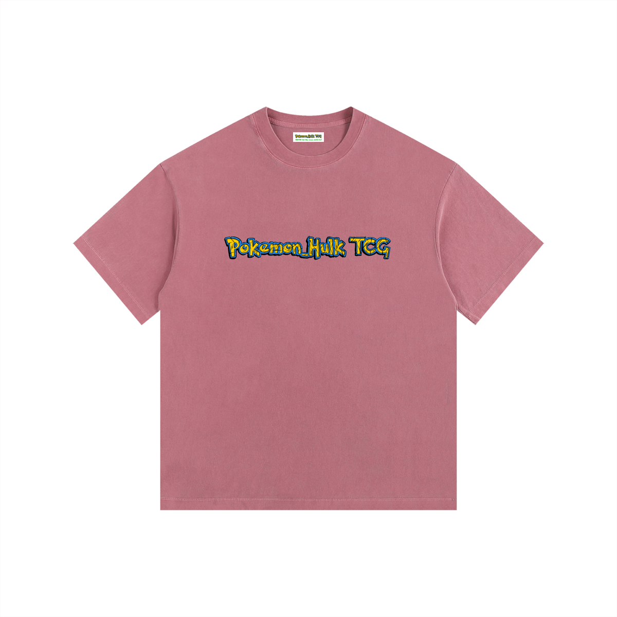 PHT  Vintage Washed Oversized Cotton T-Shirt Colour Logo