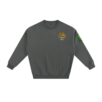 PHT Fleeced Sweatshirt B&W Logo