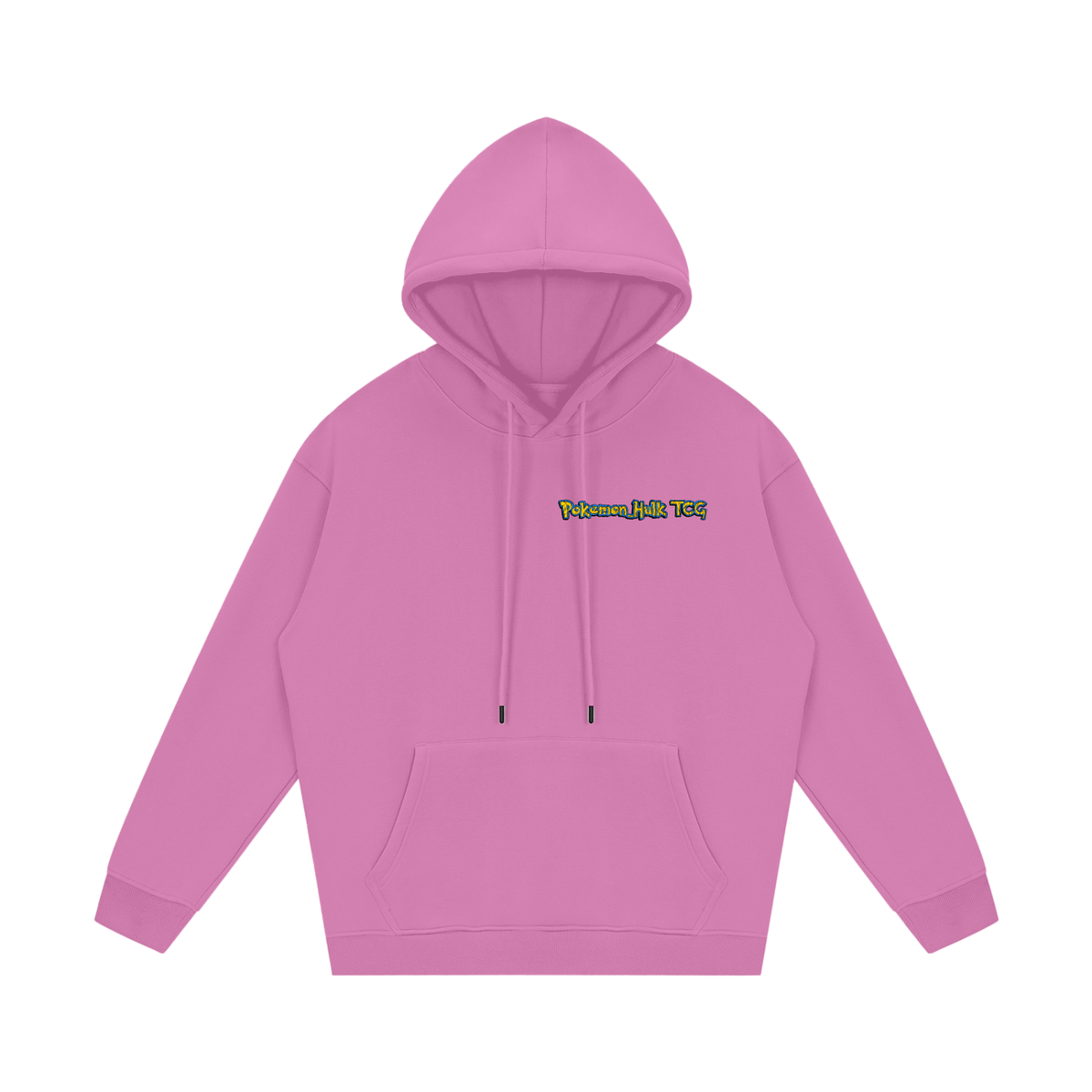 PHT Streetwear Fleece Hoodie B&W Logo