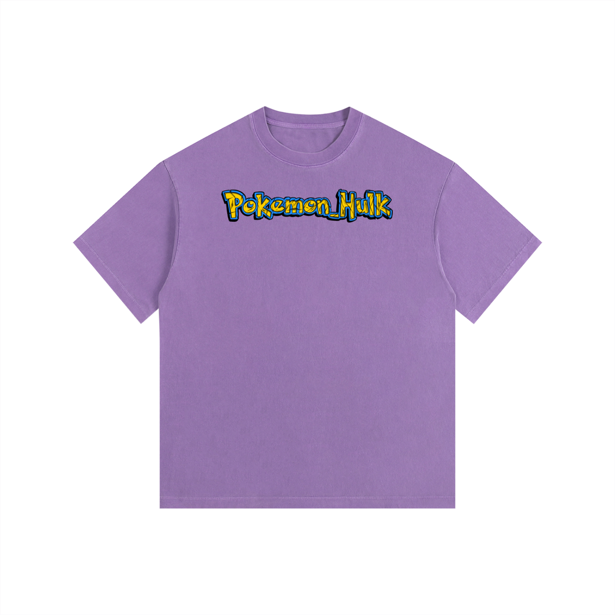 PHT Vintage Washed Oversized Cotton T-Shirt B&W Logo