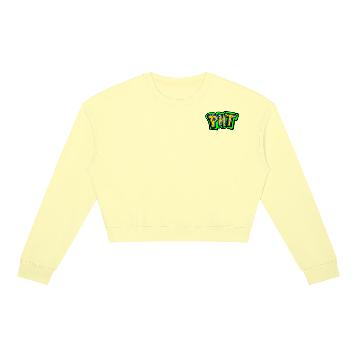PHT Women's Crewneck Sweatshirt B&W Logo