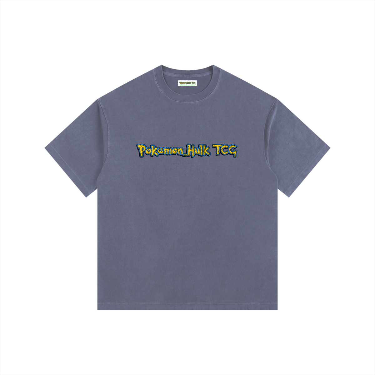 PHT  Vintage Washed Oversized Cotton T-Shirt Colour Logo