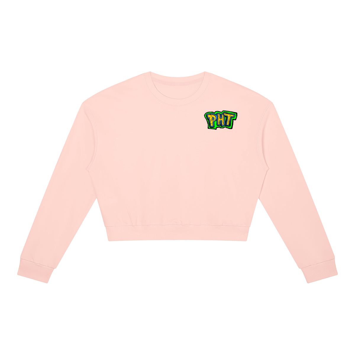 PHT Women's Crewneck Sweatshirt B&W Logo
