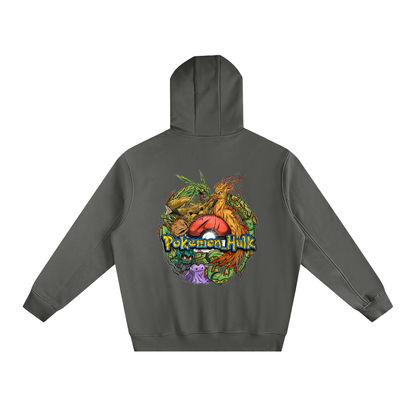 PHT Fleeced High Neck Hoodie Colour Logo