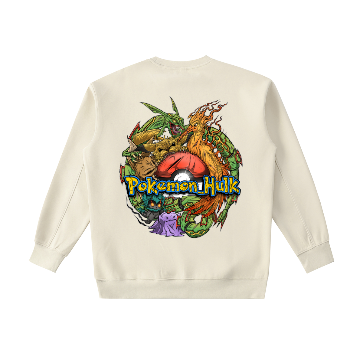 PHT Heavyweight Crewneck Sweatshirt Colour Logo