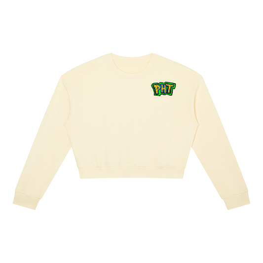 PHT Women's Crewneck Sweatshirt B&W Logo
