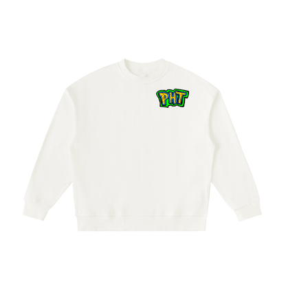 PHT  Fleece Kids' Crewneck Sweatshirt Colour Logo