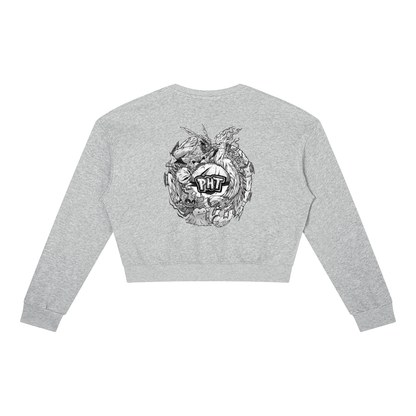 PHT Women's Crewneck Sweatshirt B&W Logo