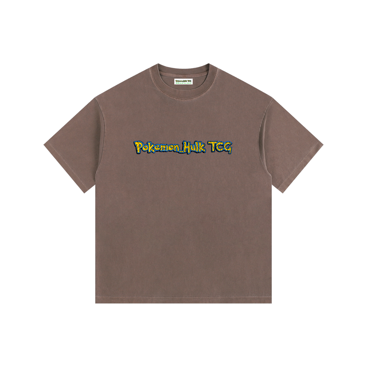 PHT  Vintage Washed Oversized Cotton T-Shirt Colour Logo