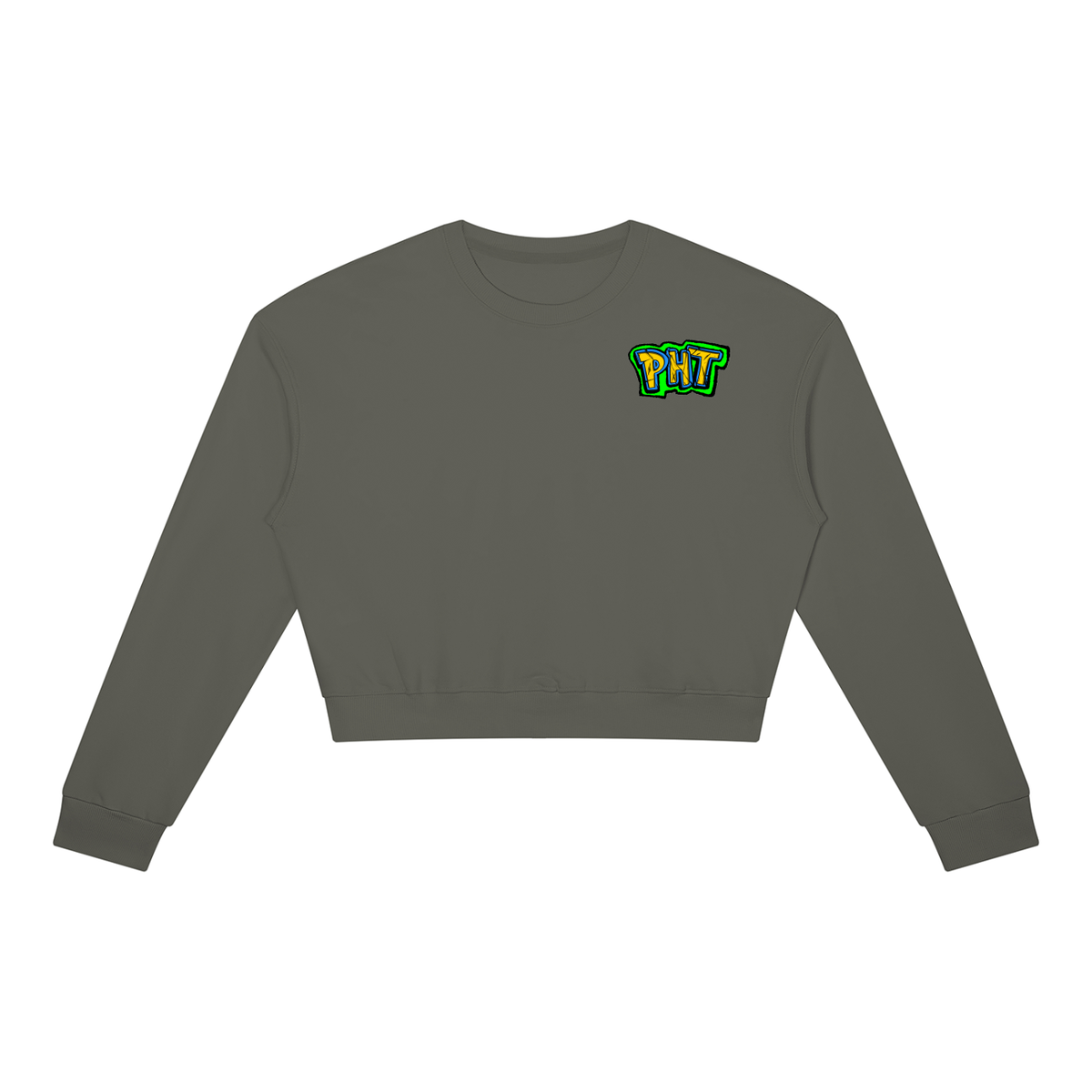 PHT Women's Crewneck Sweatshirt B&W Logo