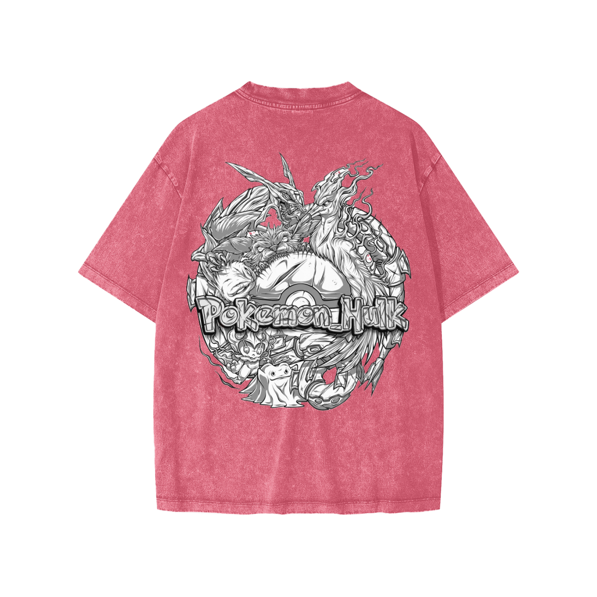 PHT  Snow Washed Kids' T-Shirt B&W Logo
