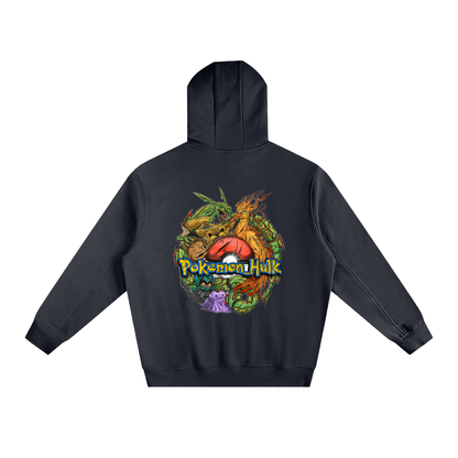 PHT Fleeced High Neck Hoodie Colour Logo