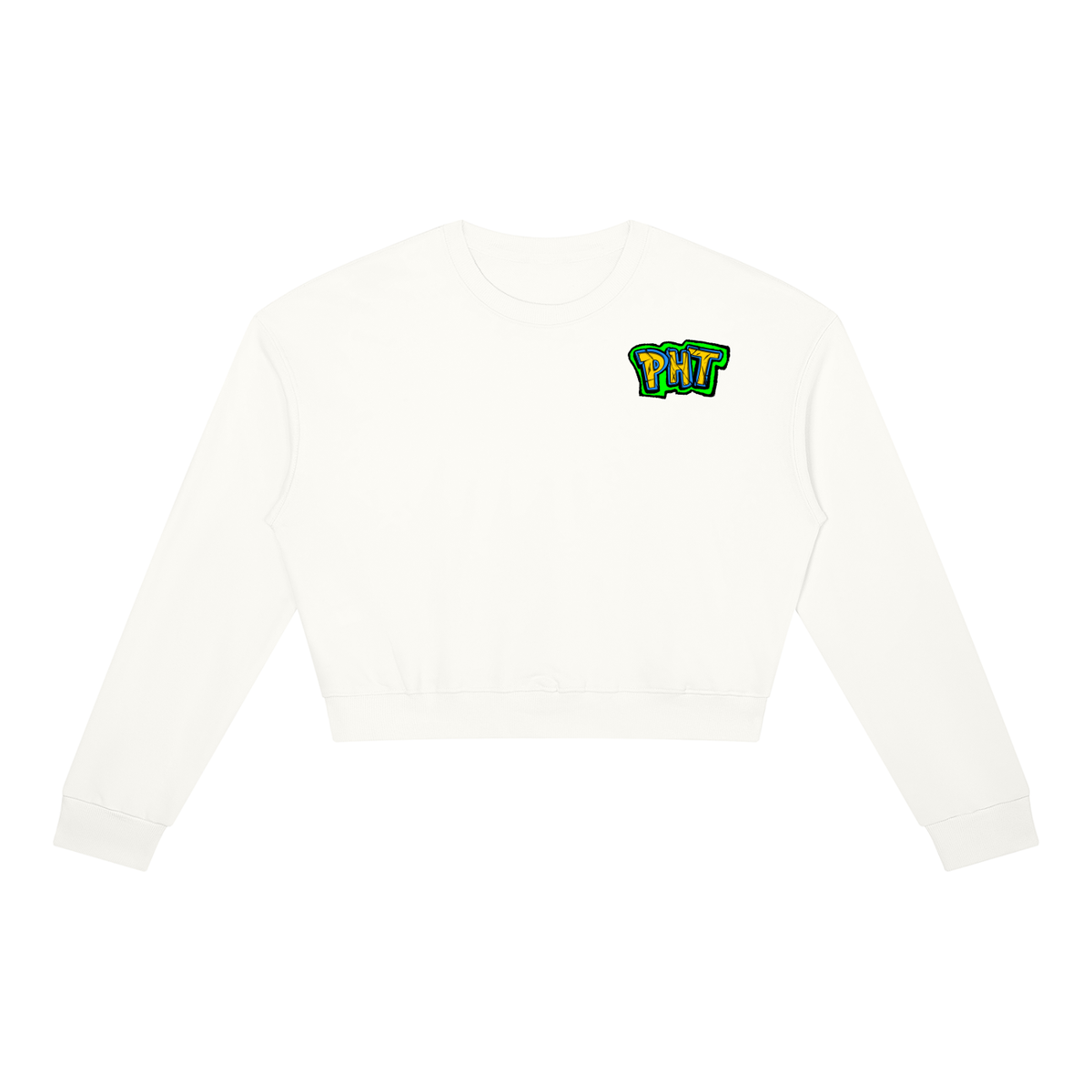 PHT Women's Crewneck Sweatshirt B&W Logo