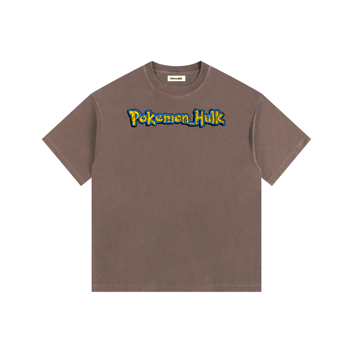 PHT  Vintage Washed Oversized Cotton T-Shirt Colour Logo