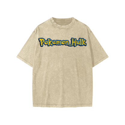 PHT  Snow Washed Kids' T-Shirt B&W Logo