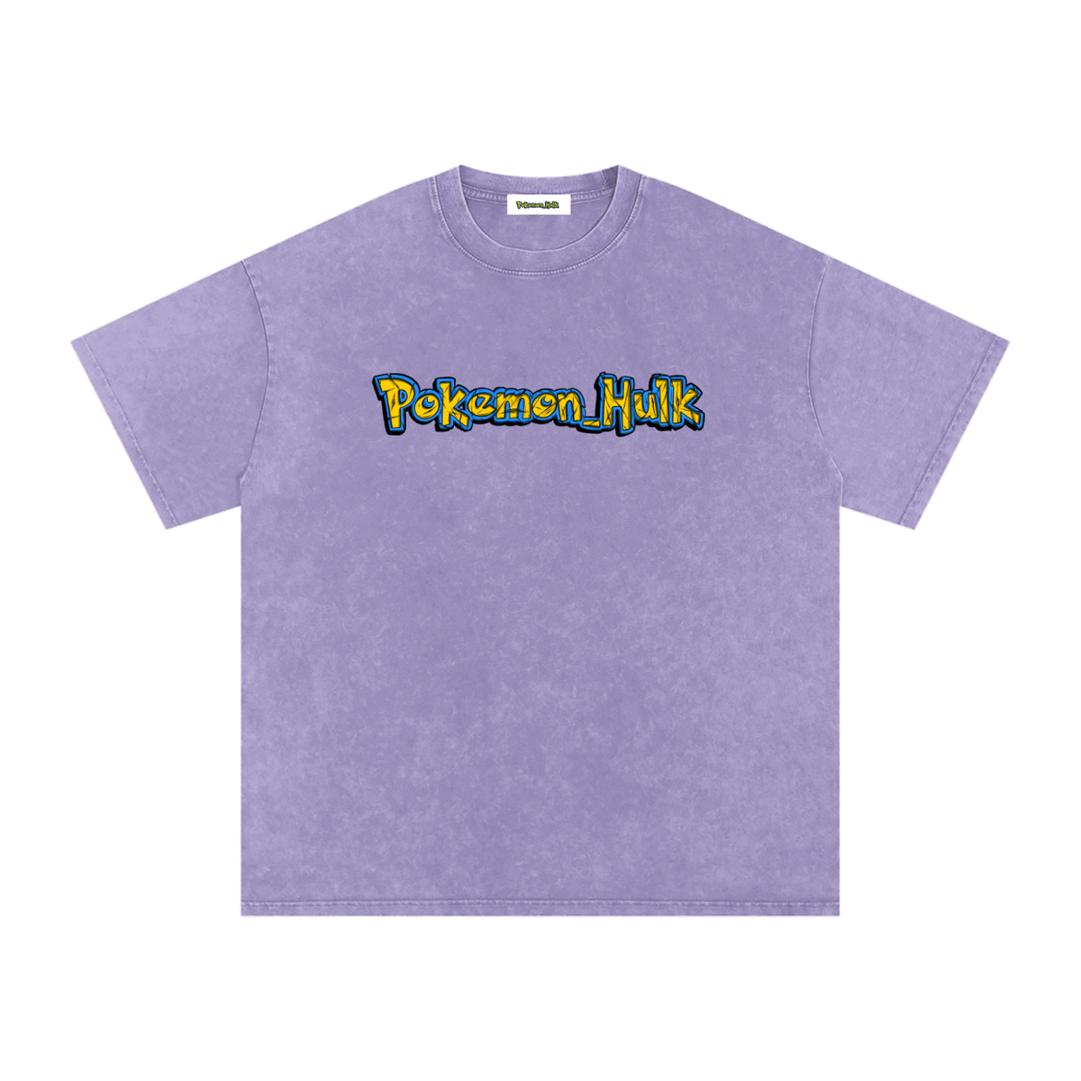 PHT Snow Washed Oversized Cotton T-Shirt Colour Logo