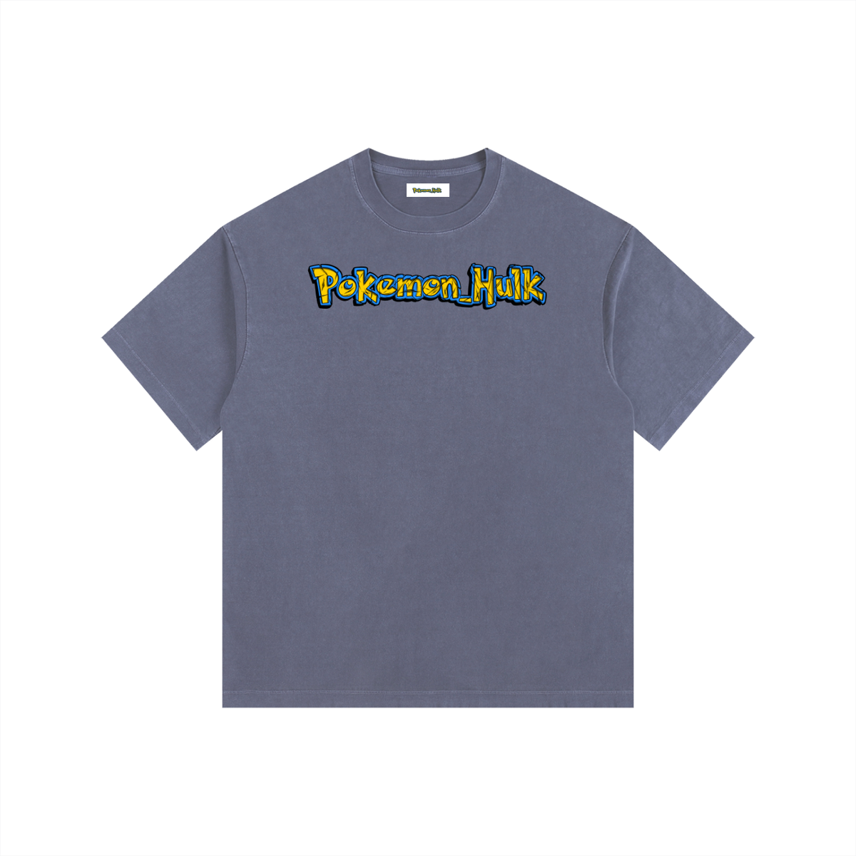 PHT  Vintage Washed Oversized Cotton T-Shirt Colour Logo