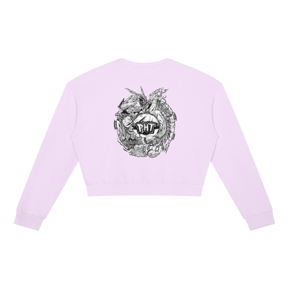 PHT Women's Crewneck Sweatshirt B&W Logo