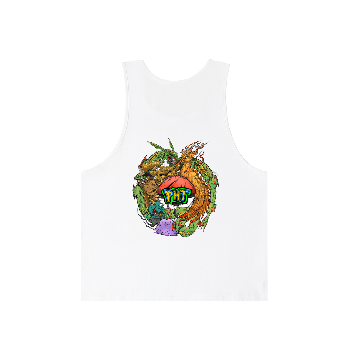 PHT Loose Tank Top Colour logo