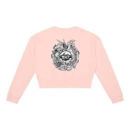 PHT Women's Crewneck Sweatshirt B&W Logo