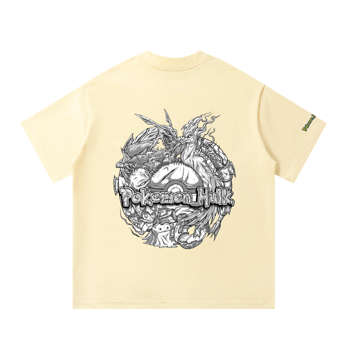 PHT Unisex Oversized T-Shirt B&W Logo