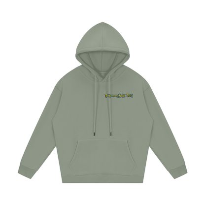 PHT Streetwear Fleece Hoodie B&W Logo