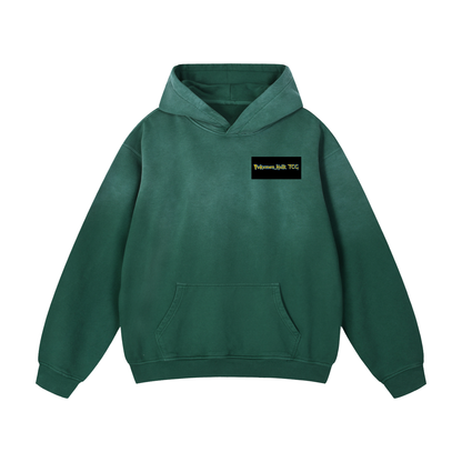 PHT Heavyweight Sunfade Oversized Hoodie Colour Logo