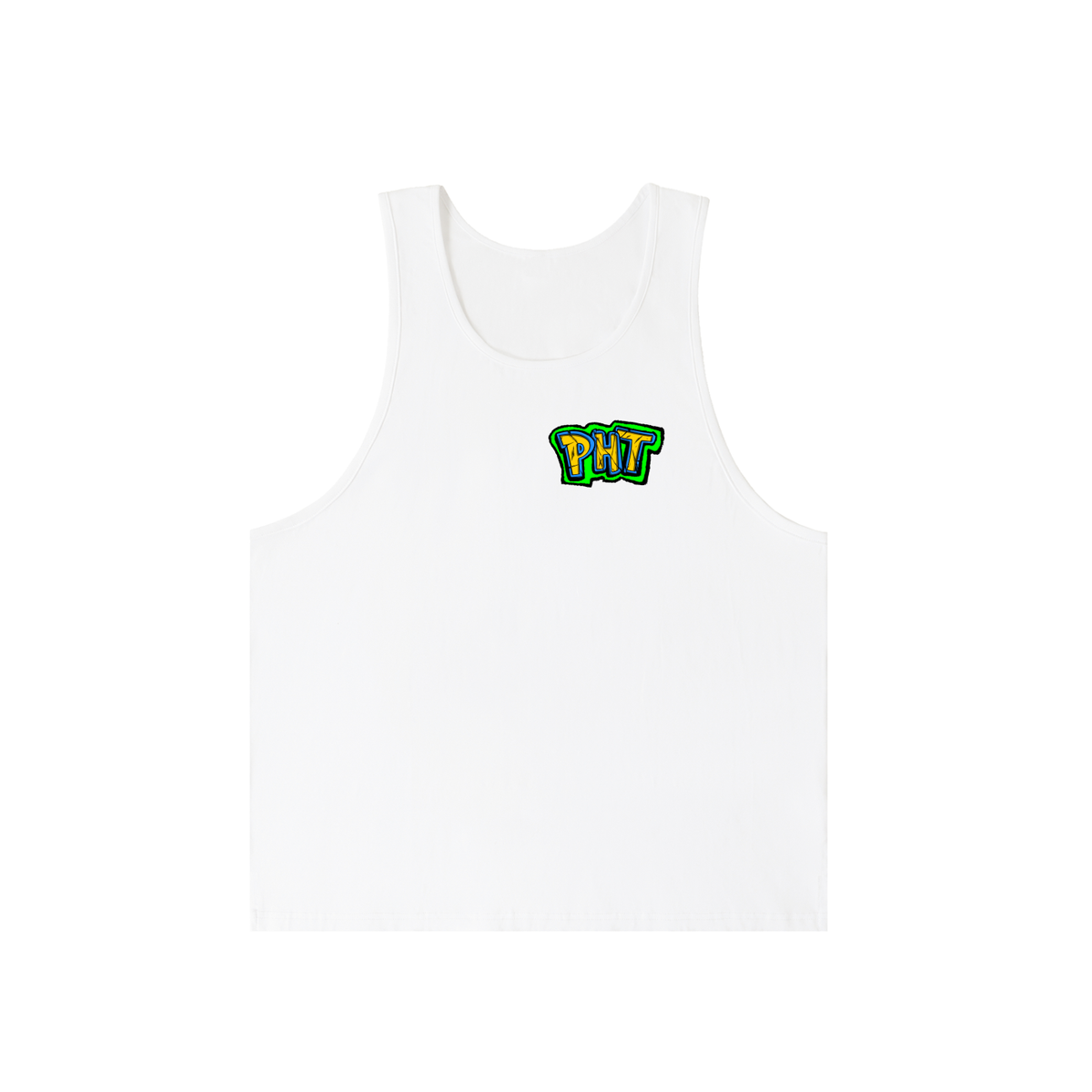 PHT Loose Tank Top Colour logo