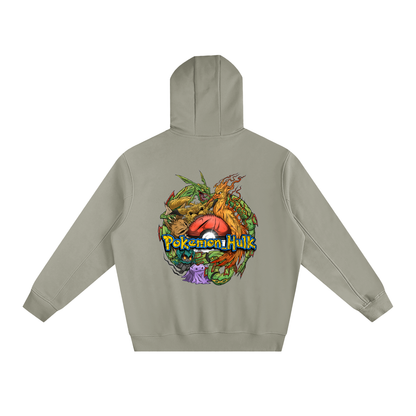 PHT Fleeced High Neck Hoodie Colour Logo