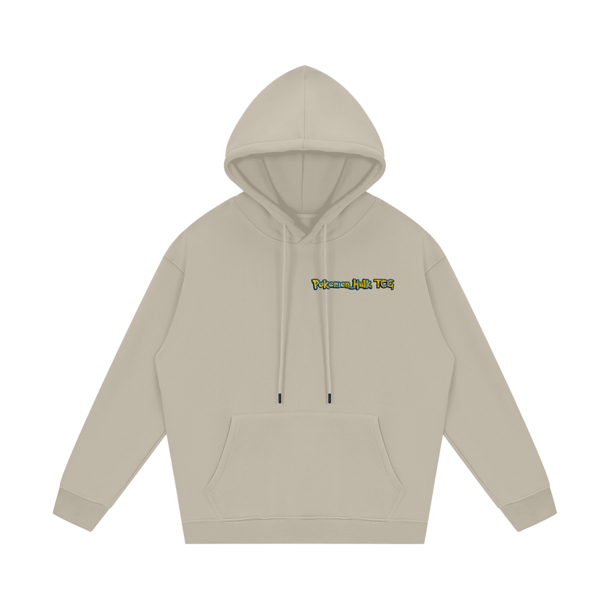 PHT Streetwear Fleece Hoodie B&W Logo