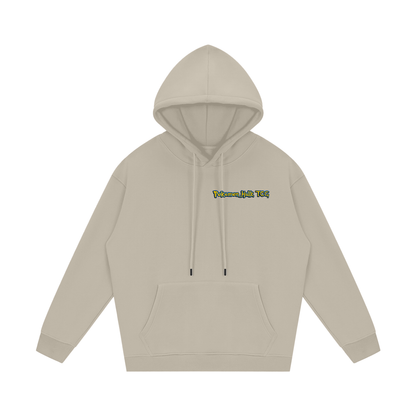 PHT Streetwear Fleece Hoodie B&W Logo