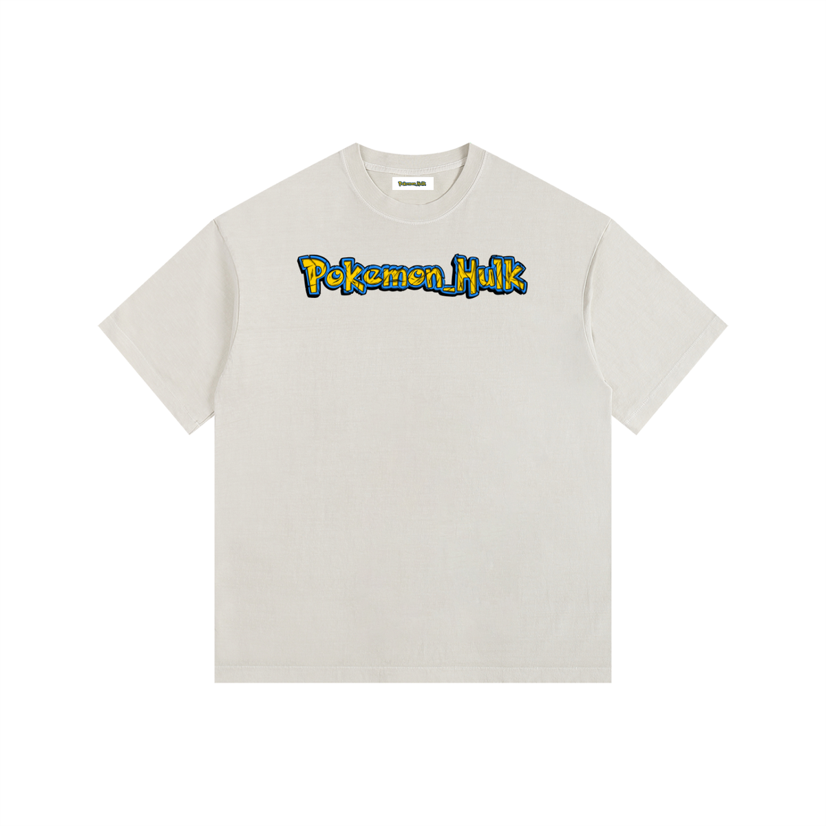 PHT  Vintage Washed Oversized Cotton T-Shirt Colour Logo