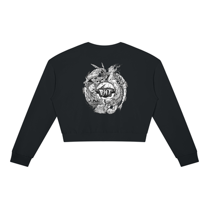 PHT Women's Crewneck Sweatshirt B&W Logo
