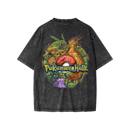 PHT Snow Washed Kids' T-Shirt Colour Logo