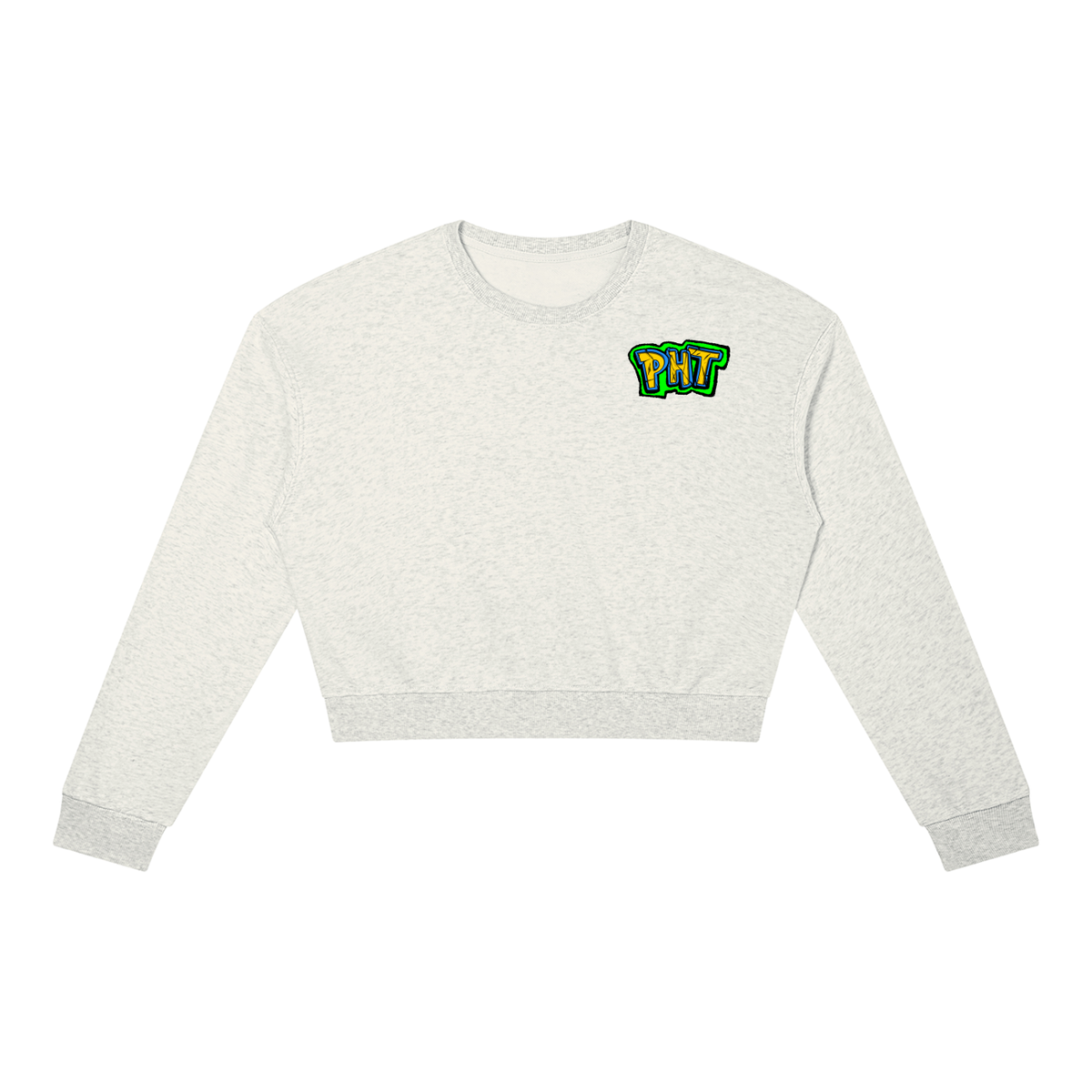 PHT Women's Crewneck Sweatshirt B&W Logo