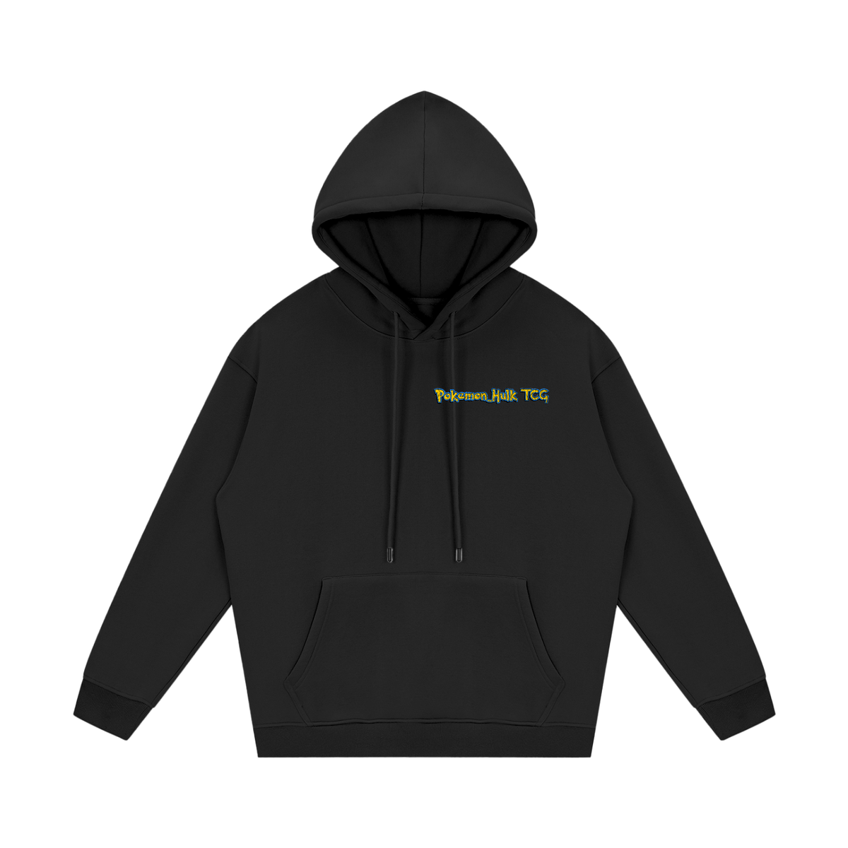 PHT Streetwear Fleece Hoodie B&W Logo