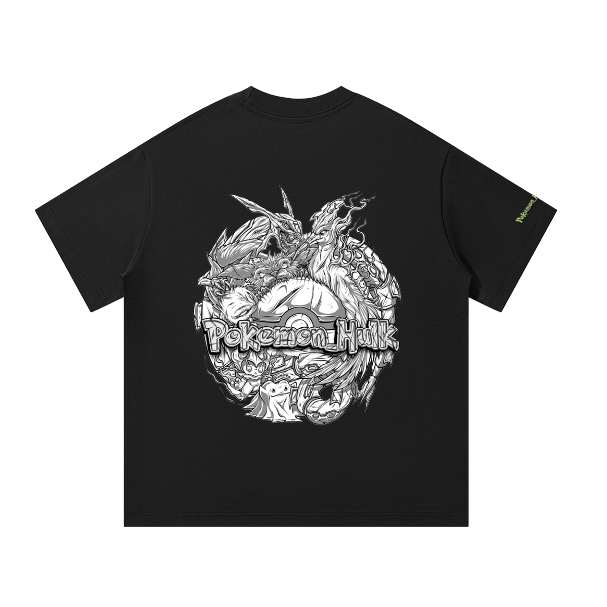 PHT Unisex Oversized T-Shirt B&W Logo