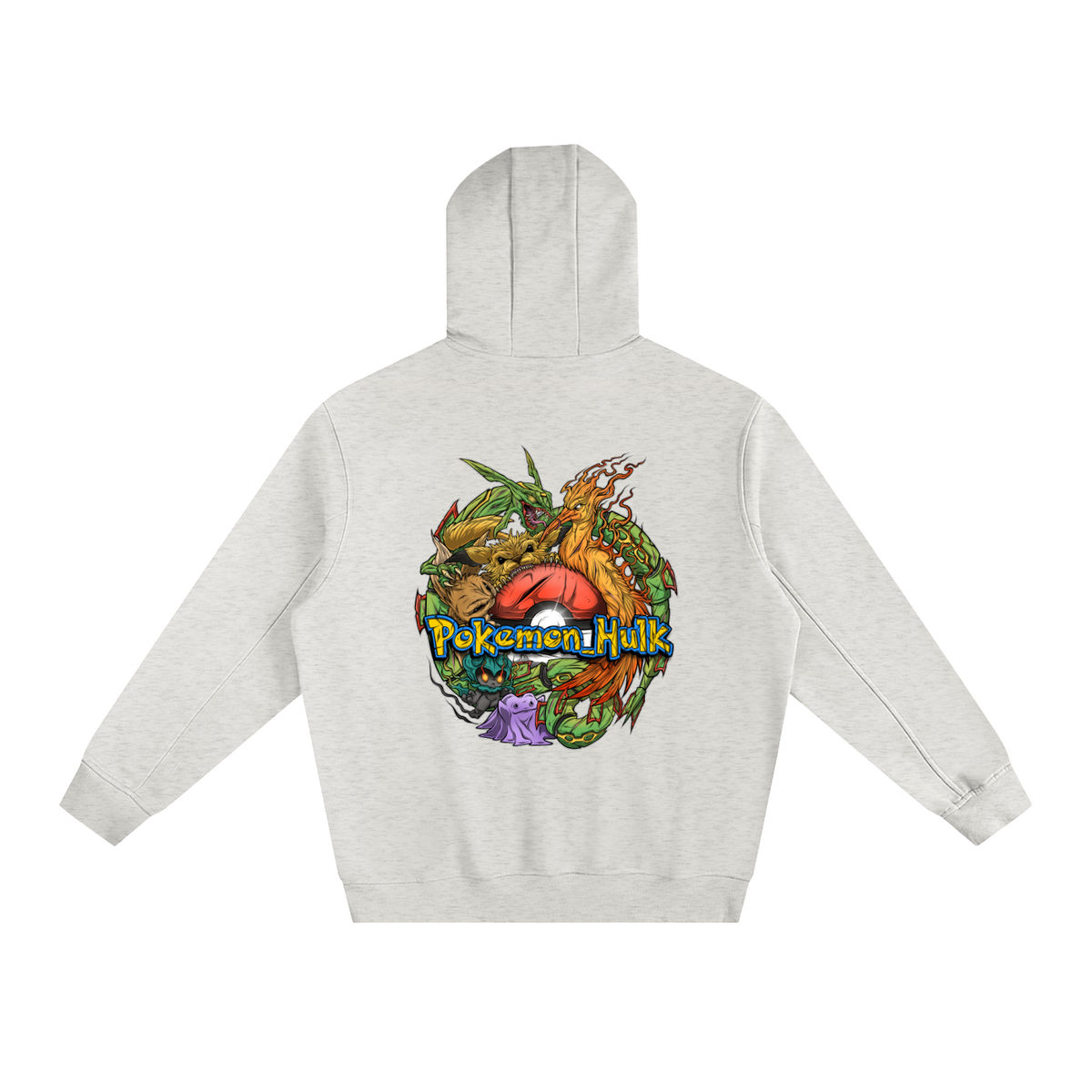PHT Fleeced High Neck Hoodie Colour Logo