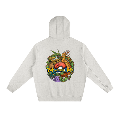 PHT Fleeced High Neck Hoodie Colour Logo