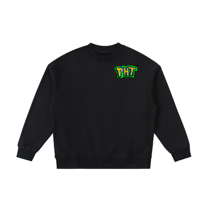 PHT  Fleece Kids' Crewneck Sweatshirt Colour Logo