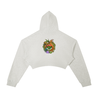 PHT  Woman's Cropped Hoodie Colour Logo