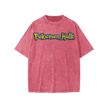PHT  Snow Washed Kids' T-Shirt B&W Logo