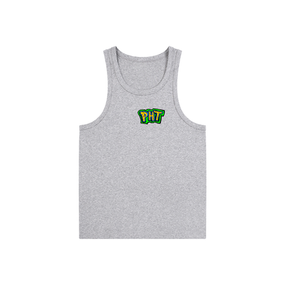 PHT Essential Performance Tank Top B&W Logo