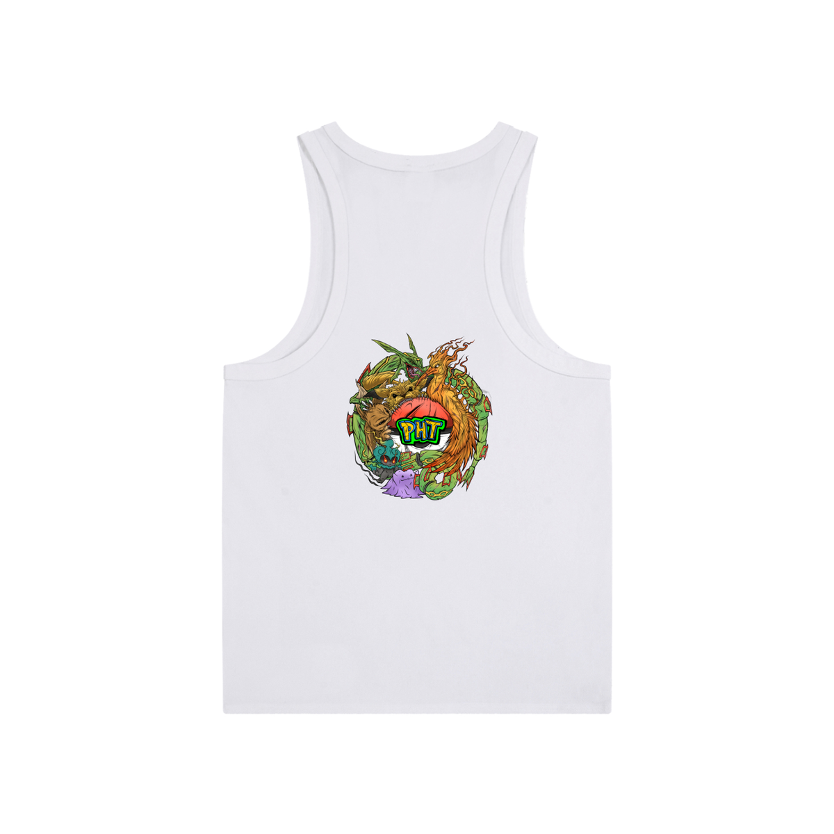 PHT  Essential Performance Tank Top Colour logo